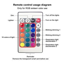 Dinamik Dönen Su Dalgalanma Projektör Gece Işık 16 Renk Oturma Odası İçin Alev Kristal Lamba Yatak Odası Dinamik Döner