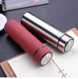 Stainless Steel Thermal Water Bottle Vacuum Insulated Flask 450ml Insulate Thermos Tea Mug With Strainer Thermo Mug Coffee Cup BC 5653385