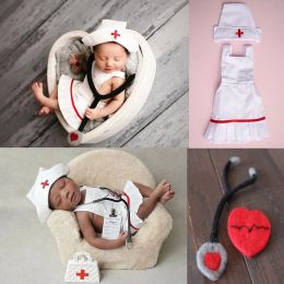 Photography Newborn Photography Props Baby Girl Dress Hat Baby Photography Props Clothing