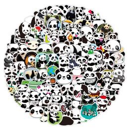 100Pcs Lovely Cute Panda Stickers For Skateboard Laptop Luggage Bicycle Guitar Helmet Water Bottle Decals Kids Gifts2967200