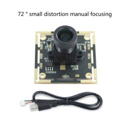 USB 1280x720 OV9732 Video Camera Module 1MP 72°/100° Adjustable Manual-focus Lens Monitoring Module Plug and Use