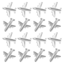 12 Pcs Decorative Push Hangers Decorate Postcard Drawing Pin Metal Thumb Tacks Aeroplane Thumbtacks Pushpins