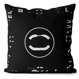 Modern Minimalist Black and White Classic Style Pillow Cover Home Sofa Cushion Cushion Covers Quatily Top Quality