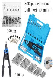 Manual Riveting Gun Nut Hand Tool Threaded Rivet Set11083A300pc Bubble Bag9817614