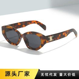 Designer Luxury Sunglasses Lisa the Same Model As Saijia Cats Eye Multi Sided Sunglasses Womens Uv Resistant Triumphal Arch High-end and Slimming Sunglasses Tuxm