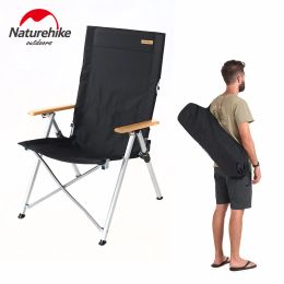 Furnishings Naturehike Ty03 Folding Outdoor Beach Chair 95°125° Adjustable Backrest Deck Chair Aluminium Pipe Support Camping Travel Stool