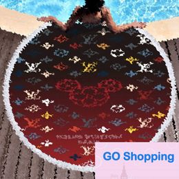 Fashionable letter printed bath towel, soft and thick high-quality towel, couple designer, sports swimming beach jacquard towel gift Wholesale