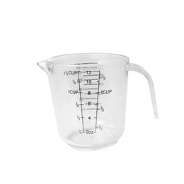 Measuring Tools 300/600/1000Ml Cup Transparent Heat Resisting Plastic Milk Water Scale Jar Microwave Tool For Baking Drop Delivery Hom Otmxv