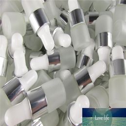100pcslot 1ml 2ml 3ml 5ml Clear Frosted Glass Dropper Bottle Jars Vials With Pipette For Cosmetic Perfume Essential Oil Bottles3692946