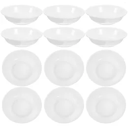 Plates Seasoning Plate Round Dipping Dish Serving Condiment Small Bowls For Dinner Soy Sauce Dishes