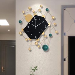 Wall Clocks Creative Modern Living Room Fashion Art Large Silent Digital Quartz Clock Mechanism Home Decoration Luxury Reloj