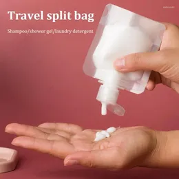 Storage Bottles Portable Lotion Dispenser Travel Liquid Cosmetic Shampoo Container Mini Transparent Refillable Stand Up Sealed Bags