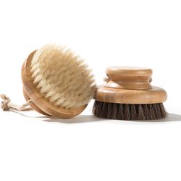 Spot bristle dry brush bath brush body brush soft hair bath brush beauty body scrub brush acid fat brush artifact