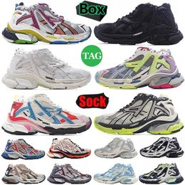 Casual Sneakers balencigaas Runners balanciagalies 70 Designer 2024 Mcnm Track Shoes Platform Graffiti White Black Deconstruction Transmit Women Men Train QYKB