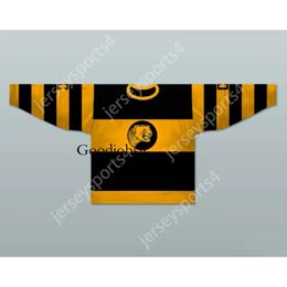 Gdsir Custom WCHL CALGARY TIGERS HOCKEY JERSEY NEW Top Ed S-M-L-XL-XXL-3XL-4XL-5XL-6XL