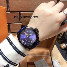 Mens Watch Designer Watch Designer Full Function Luxury Fashion Business Leather Classic PCE9