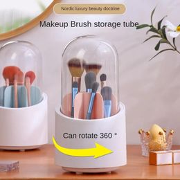 Storage Boxes Ultimate Desk Box: Organise Your Cosmetics And Makeup Brushes With This Stylish Desktop Box Brush
