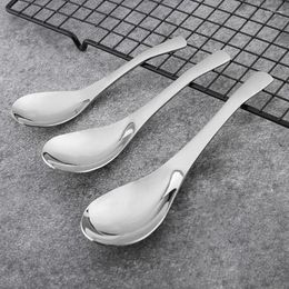 Flatware Sets Silverware Set Kitchen Tools Rice Spoon Soup Ladle Large Capacity Tableware