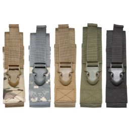 Bags Nylon Flashlight Cover Hunting Belt Waist Pack Tactic Flashlight LED Torch Holder Flashlight Bag Carry Pouch For Outdoors Huntin