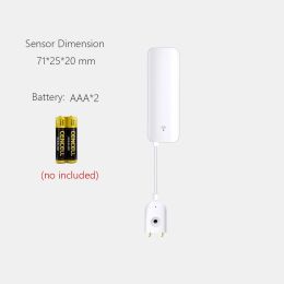 AVATTO Smart Water Sensor WiFi Water Leakage Alarm Detector,Flood Alert Overflow Security Alarm System With Tuya Smart Life APP