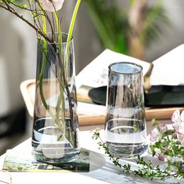 Vases Flower Aesthetic Decors Interior Plant Wedding Office Nordic Vintage Yard Vaso Para Planta Home Decorations YN50VA