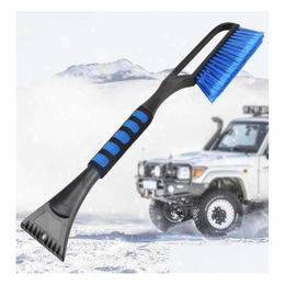 Ice Scraper Vehicle Cleaner Tool Snow Brushes Shovel Removal Brush Winter Cleaning Tools Car Truck Bus Cross Country Drop Delivery Aut Otwbh