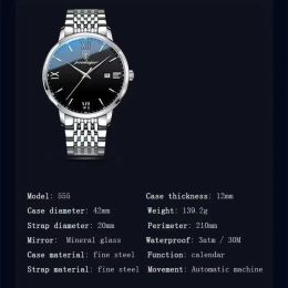 2024 Top Brand Luxury Men's Watch 30m Waterproof Date Clock Man Sports Watches Men Quartz Casual Wrist Watch Relogio Masculino