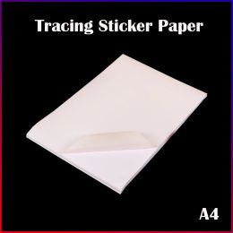 Paper A4 Tracing Sticker Paper Parchment Sticking Label Hand Account Copy Reproduction Silk Laser Offset Print