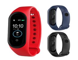 Intelligent Watch M4 Smart Bracelet Heart Rate Monitor Calories Waterproof IP67 Smart Band Fashion Watch Sport for iOS Android r5001541