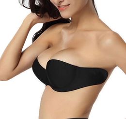Winter Fashion Silicone Push Up bras Strapless Adhesive bra Invisible sexy brassiere for women lingerie bra backless W11738813