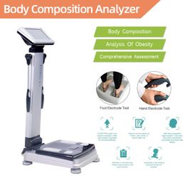 Skin Diagnosis Gs6.5B Digital Body Analyzer For Fat Test Machine Health Inbody Composition Analyzing Device Bia Impedance Elements Analysis