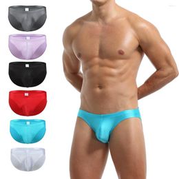 Underpants 4pcs Men Underwear Sexy Lingerie Shorts Panties Home Comfort Splicing Set Soft Briefs
