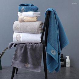 Towel Set Of 3 Premium Pure Cotton Bath Face Hand Luxury Bathroom Super Soft El & Spa Quality Highly Absorbent