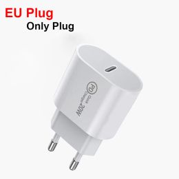 Wall PD3.0 20W Fast Charger Mobile Phone Power Charging Block Type-C for iPhone 14 Xiaomi Mi 9 Redmi Samsung Tablet EU AU UK US