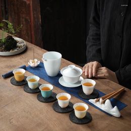 Teaware Sets Modern Portable Tea Set Traditional Travel Adults Chinese Gongfu Infuser Mug Teapot Juego De Te Porcelana