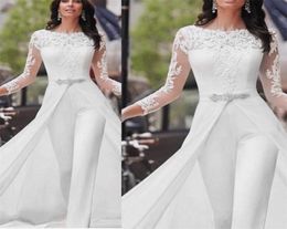 Elegant Women Party Jumpsuits Lace Appliques Patchwork Long Pant Rompers Female Autumn Wedding Prom Sexy Slim Overalls Jumpsuit Y22943162