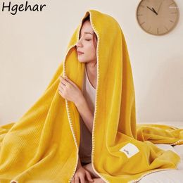 Blankets 100x150cm Super Soft Flannel Bed Throw Air Conditioning Cover Leg Siesta Coral Fleece Blanket Travel Sofa Comfortable