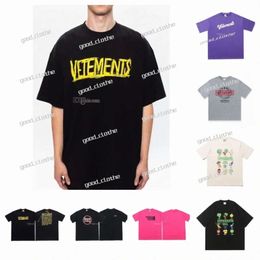 ESS Mens T-shirts Vetements T-shirt Men Polo High Quality Summer Mens Designer Essentialsweatshirts Printed Wash Water to Make Old Short Sleeved T Shirts 304