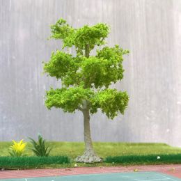 10/15/22cm Model Tree Wire trunk tree Model G Ho Scale Model Bright Green Tree Field Military Sand Table Train Layout Material