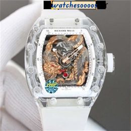 Watch Top Quality Swiss Movement Watch Ceramic Dial with Diamond Made and Womens Jack Chen Style Rm57-03