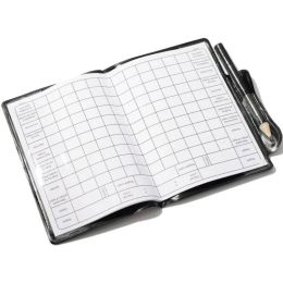Red Card Soccer Referee Card Recording Paper Score Sheets Football Referee Wallet Yellow Card with Pencil Soccer Referee Book