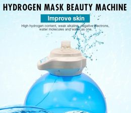 New Oxygen High Quality Jet peel machine Facial Steamer Hydrogen Water Machine With LED Pon Light Therapy Skin Rejuvenation Moi6844217
