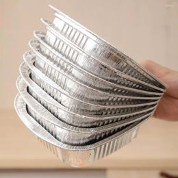 Disposable Dinnerware Aluminium Foil Container Waterproof Oil-proof Pans High-temperature Resistance For Cooking