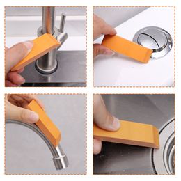 1/2PCS Easy Limescale Rubber Eraser Household Kitchen Cleaning Tools Bathroom Glass Rust Remove Pot Scale Wall Stain Cleaner