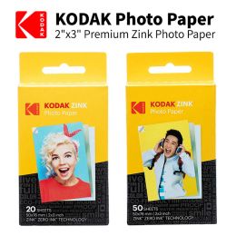 Paper Original KODAK Polaroid Photo Paper 2"x3" Premium Zink Compatible with Kodak Smile/Step/PRINTOMATIC 20/50 Sheets