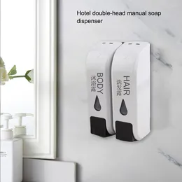 Liquid Soap Dispenser Dishes Bath El Home Supplies Double Heads Toilet Household Accessories Dispensers Type 2