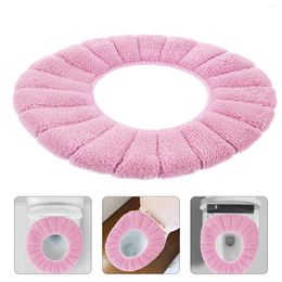 Bath Mats Washable Toilet Cushion Polyester Seat Bathroom Supplies Domestic Pad Warmer Lid Mat Reusable