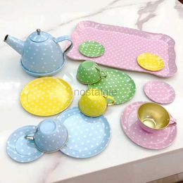 Kitchens Play Food Simulation Gift Play 14Pcs/Set Children Afternoon Tea Kettle Set Toy House Kids 2443