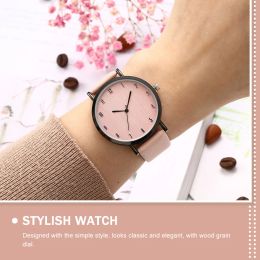 Womens Watch, Lovely Watch Ladies Fashionable Wrist Watch Simple Style Wrist Watch Decor Watch for ( Beige )
