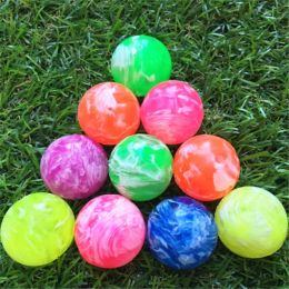 20pcs Multicolor Funny Toy Balls Mixed Bouncing Solid Floating Elastic Rubber Bounce Ball of Pinball Bouncy Toys for Kids 25mm